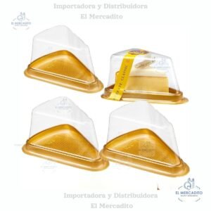 Empaque Contenedor Triangular Plástico