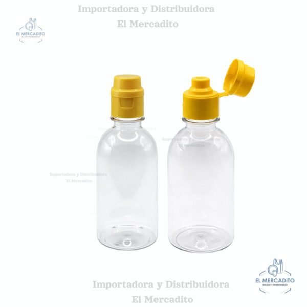 Botella Press 250ml Tapa Amarilla