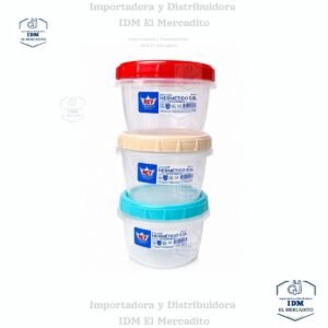 Envase Hermético 0.5 L C/ Tapa Rosca