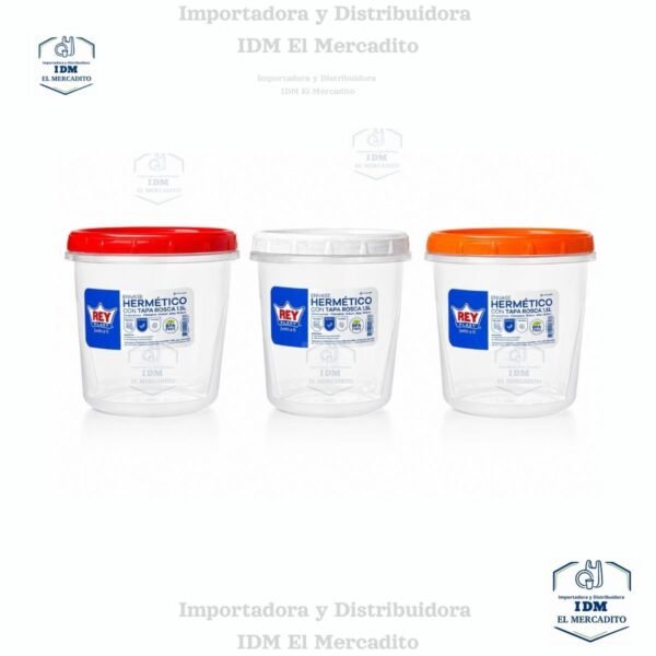 Envase Hermético 1.5 L C/ Tapa Rosca