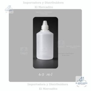 Goteros Plásticos Simples, de 15 ml, 30 ml y 60 ml - 60 ml