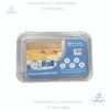 Molde de Aluminio HyFoil, 10 moldes con tapa plástica 27,2 x 17,2 x 4,3 cm (EAH3L-240RT)