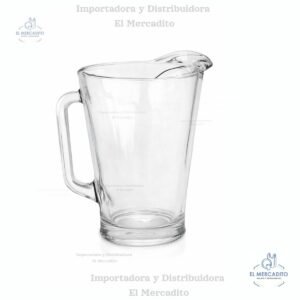 Pichel Jarra de Vidrio Liso, 1771 ml c-3800