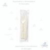 Cuchara - Tenedor - Servilleta / Kit 3 piezas
