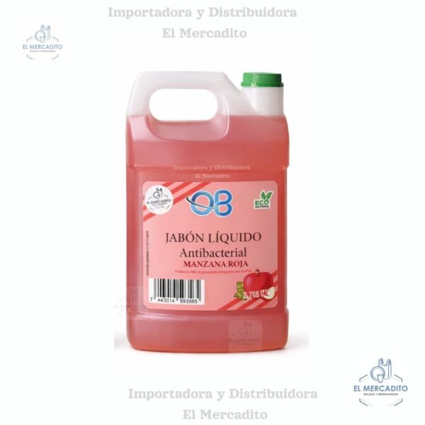 Jabón liquido en Litro - Manzana Roja
