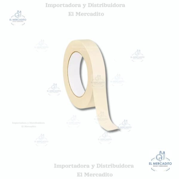 Cinta Masking Tape Blanco, 1 - 1 1/2 - 2 Pulgadas - 1 1/2 Pulgada