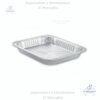 Molde de Aluminio con tapa plastica cod 320