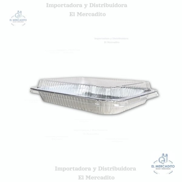 Molde de Aluminio con tapa plastica cod 320