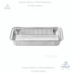 Molde-64-oz.jpg Molde de Aluminio 64 oz, Incluye tapa plástica transparente