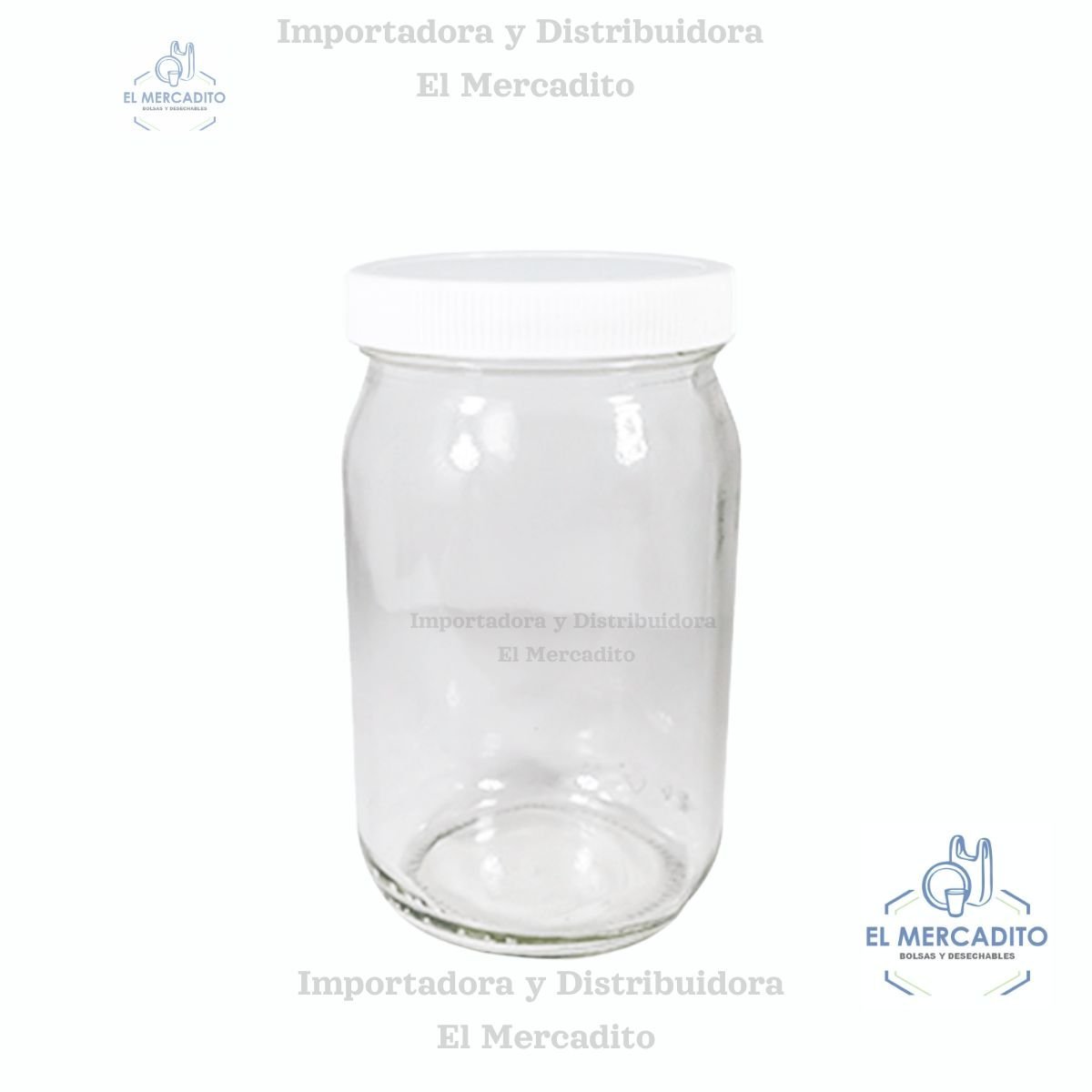 Envase de vidrio, Frasco de 480 ml / 16 onzas C-2405