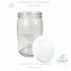 Envase de vidrio, Frasco de 480 ml / 16 onzas C-2405