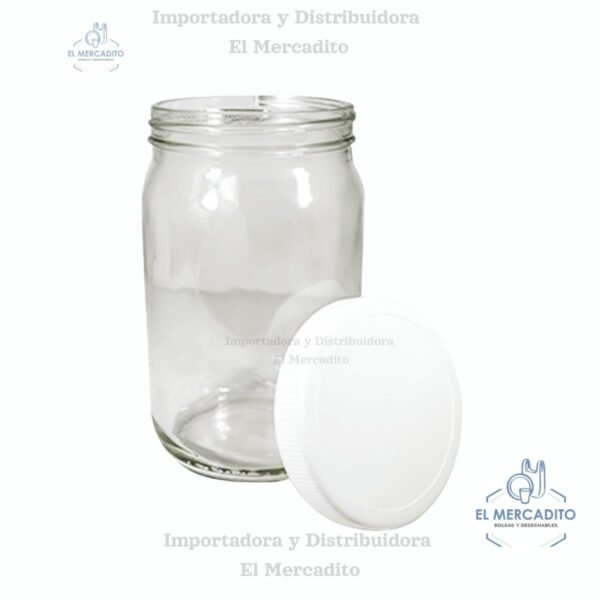 Envase de vidrio, Frasco de 480 ml / 16 onzas C-2405