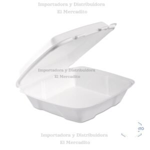 Bandeja 9X9 Sin División Biofoam, en paquetes de 50 unidades