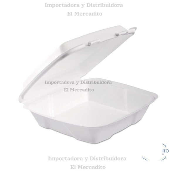Bandeja 9X9 Sin División Biofoam, en paquetes de 50 unidades