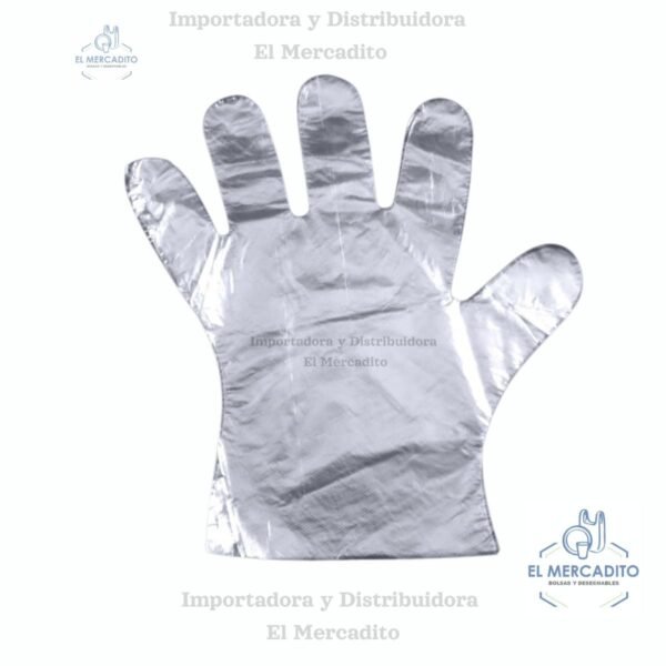 Guantes de Polietileno Inix, 100 unidades