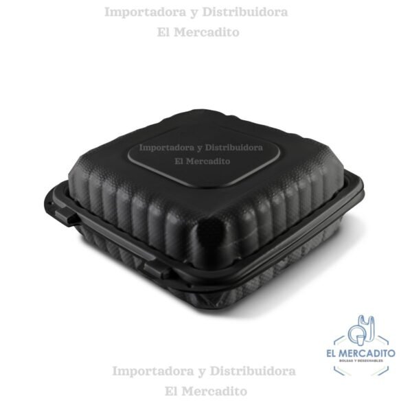 Bandeja 9x9 Mineral Sin División - Negro