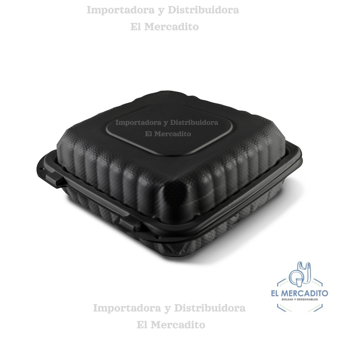 Bandeja 9x9 Mineral Sin División - Negro
