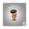 Vasos de Carton para Cafe, de 4 oz, 6 oz, 8 oz, 12 oz, en paquetes de 25 unidades