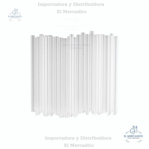 Pajillas para batido grandes, transparentes, desechables, de boca ancha, con punta para perforar sellos, paquete de 50