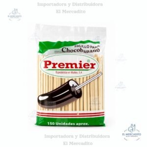 Palillos de madera para Chocobanano, 150 unidades aproximadamente, 10 cm de largo
