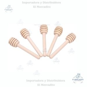 Palitos de madera para miel, 8 cm de largo
