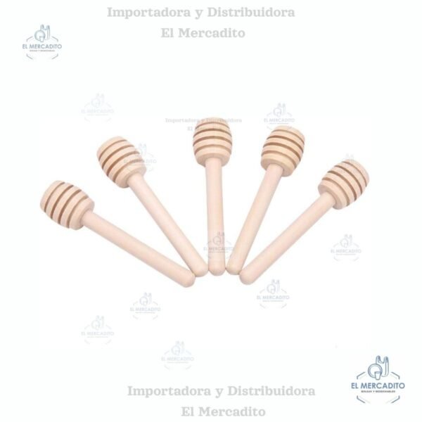 Palitos de madera para miel, 8 cm de largo