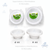 Platos Plásticos Hondos Hyplast, de 4 oz y 6 oz
