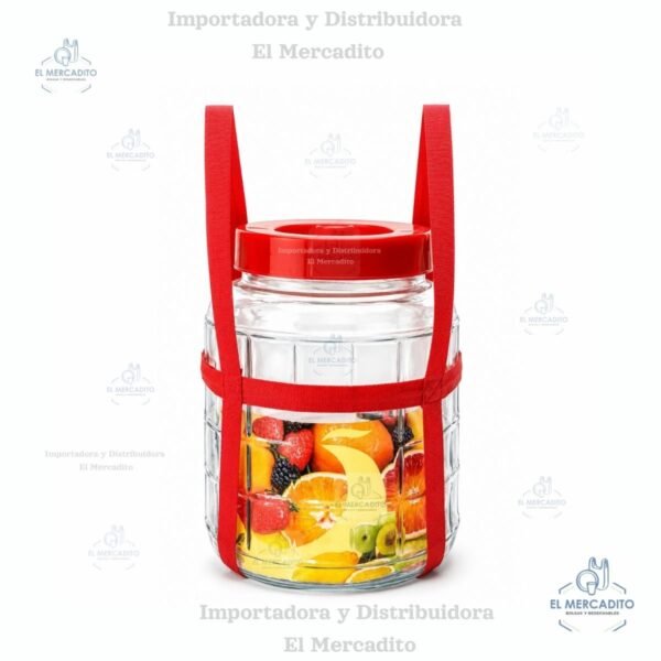 Recipiente De Vidrio Gigante 7300 ml, 7.3 Litros (RJ509)