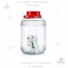 Recipiente De Vidrio con Agarradera 10 Litros (RJ513)