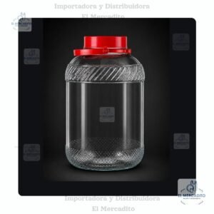RJ513.jpg Recipiente De Vidrio con Agarradera 10 Litros (RJ513)