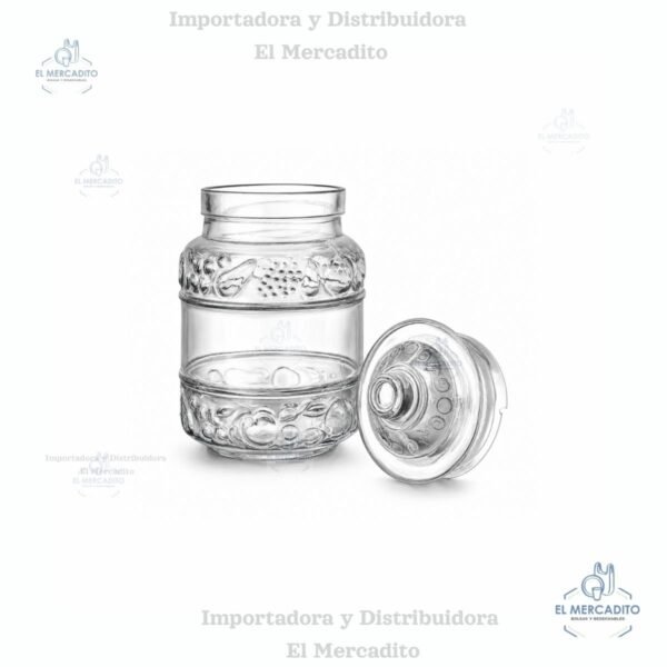 Recipiente De Vidrio Mediano 3300 ml / 3.3 Litros (RJ514)
