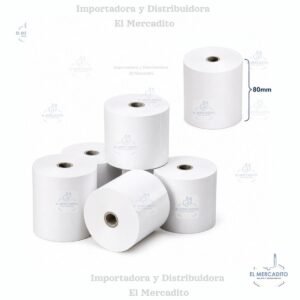 Rollos-de-papel-datafono-impresora-2.jpg Rollo de Papel Térmico para Impresora Punto de Venta, 80 mm