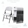 Silla Plegable de Melanina