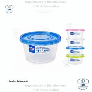 Tapper-biofood-redondo-2.jpg Táper Biofood Redondo 0.6 L