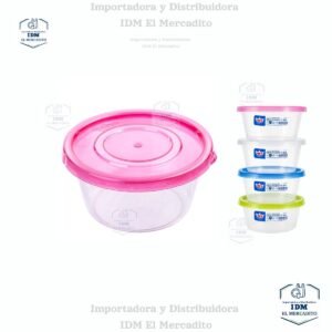 Tapper-biofood-redondo.jpg Táper Biofood Redondo 0.35 L