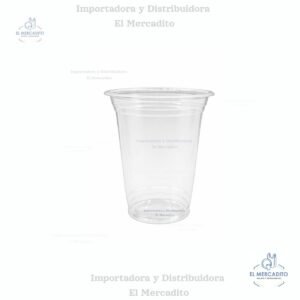 Vasos #12 oz para Batidos, compatible con maquina selladora, tapa plástica plana y tapa plástica domo, en paquetes de 50 unidades