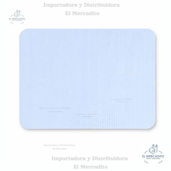 Bases Rectangulares plateadas para queques - Media Plancha 35 x 47 cm
