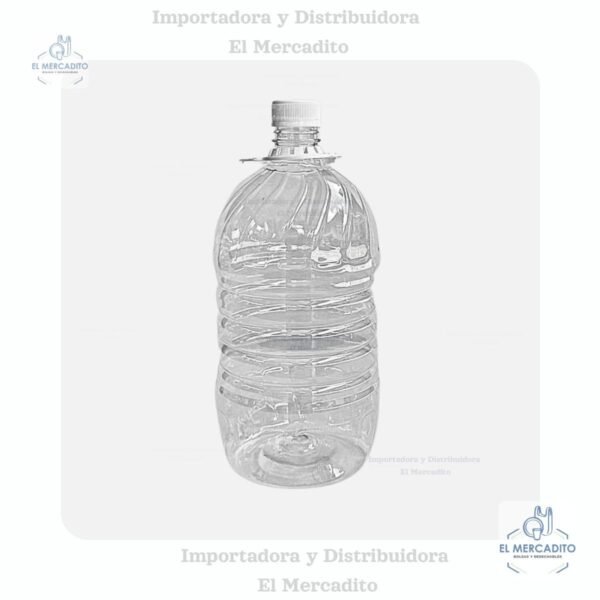 Botella Plástica Transparente Pet Garrafa 3.3 Litros