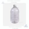 Botella Plástica Transparente Pet Garrafa 1 Galón, 3.785 Litros