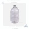 Botella Plástica Transparente Pet Garrafa 1 Galón, 3.785 Litros