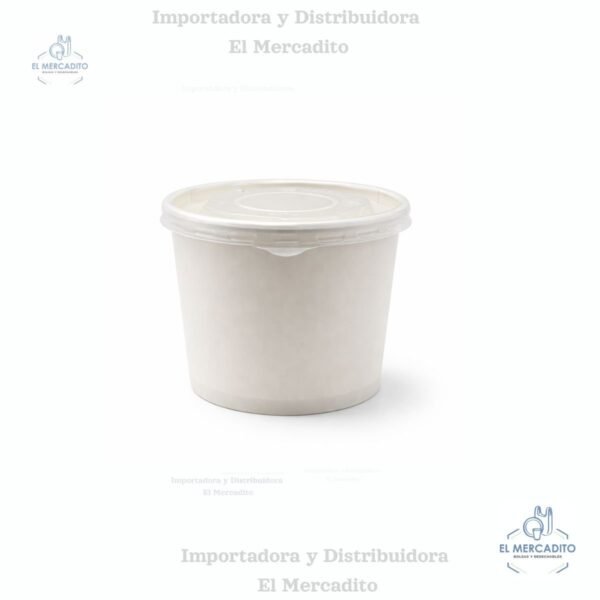 Contenedor de Cartón Helado 12 oz