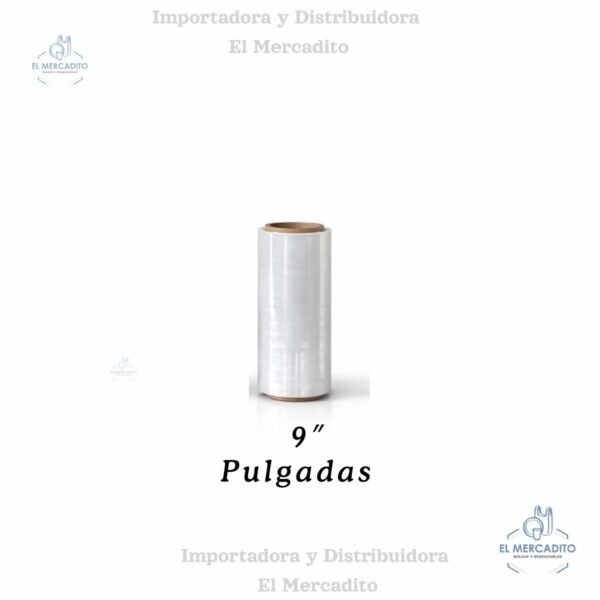 Plástico Paletizar de 3, 6, 9 y 18 pulgadas - 9 Pulgadas
