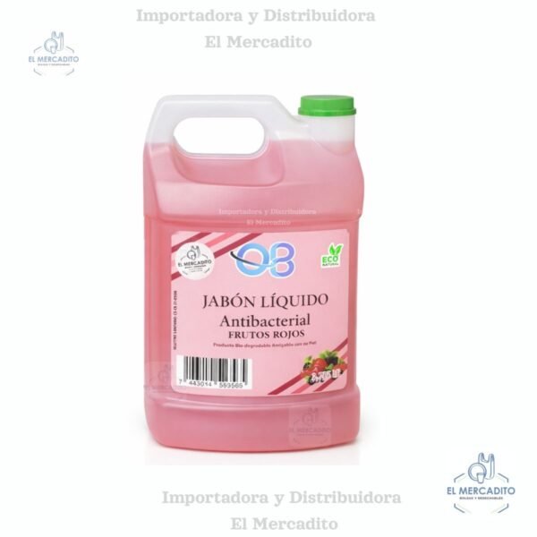 Jabón liquido en Litro - Frutos Rojos
