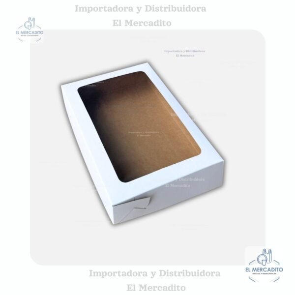pizzas-1-2.jpg Caja con Ventana Dona #2, 30 x 21 x 6 cm