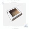 pizzas-1-4.jpg Caja con Ventana Dona #1, 21 x 21 x 6 cm