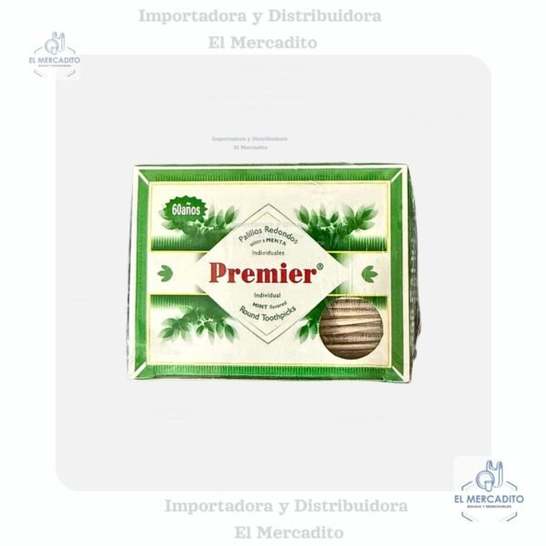 Palillos de Dientes de madera empacados Individualmente, 200 palillos aproximadamente