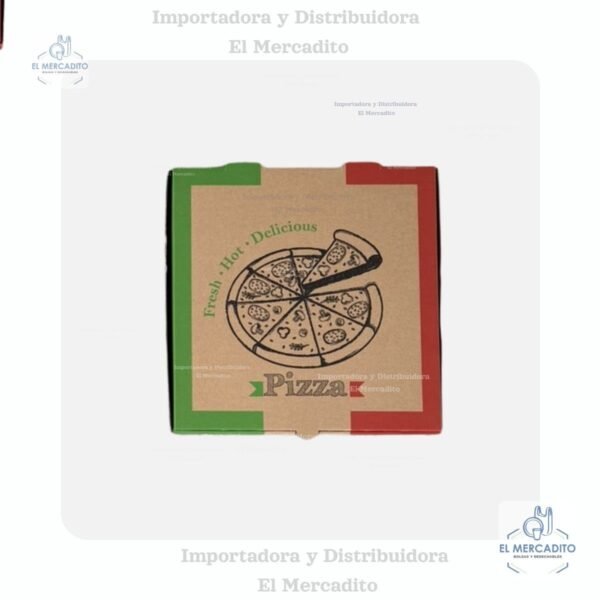 Cajas para Pizzas, #18, #16, #14, #12, #10, #8 - #12