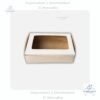 pizzas-13.jpg Caja con Ventana Repostera Varios, 18,5 x 12 x 5,5 cm