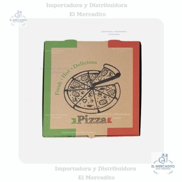 Cajas para Pizzas, #18, #16, #14, #12, #10, #8 - #14