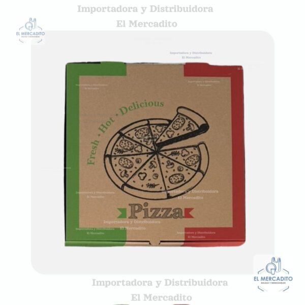 Cajas para Pizzas, #18, #16, #14, #12, #10, #8 - #16